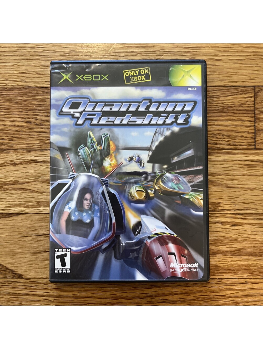 Quantum Redshift (Microsoft Xbox, 2002) Complete With Manual